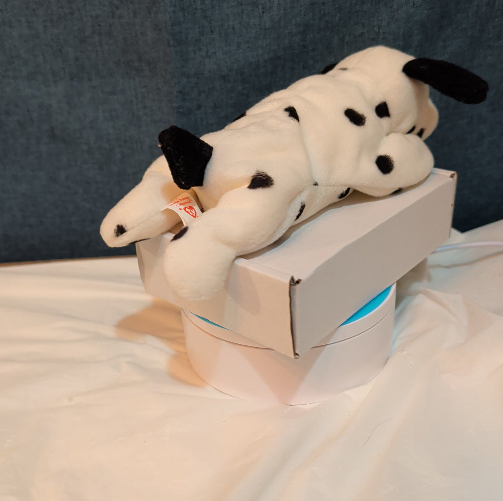 Ty Beanie Baby Dotty the Dalmatian Dog 1996 PVC Pellets Mint with Tags MWMT