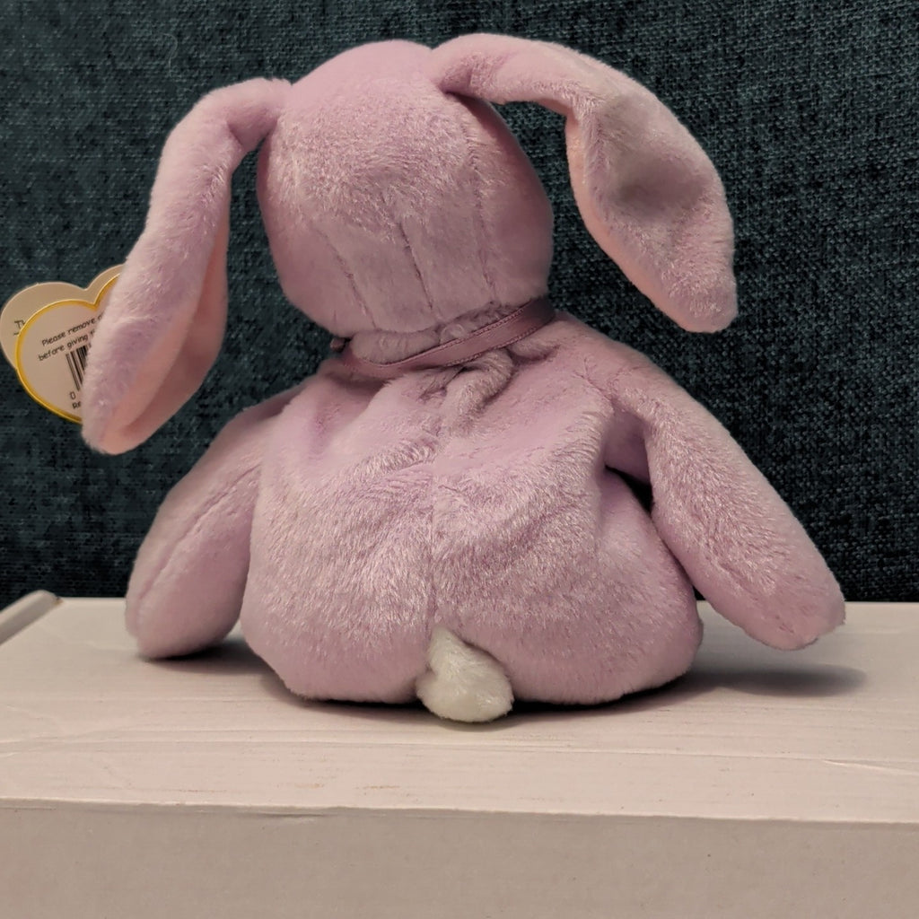 TY Beanie Baby - FLOPPITY the Purple Bunny (8.5 inch) - MWMTs Stuffed Animal Toy