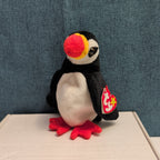 Ty Beanie Baby Puffer Puffin Bird 1997 Retired MWMT P.E. Pellets Authentic 90s