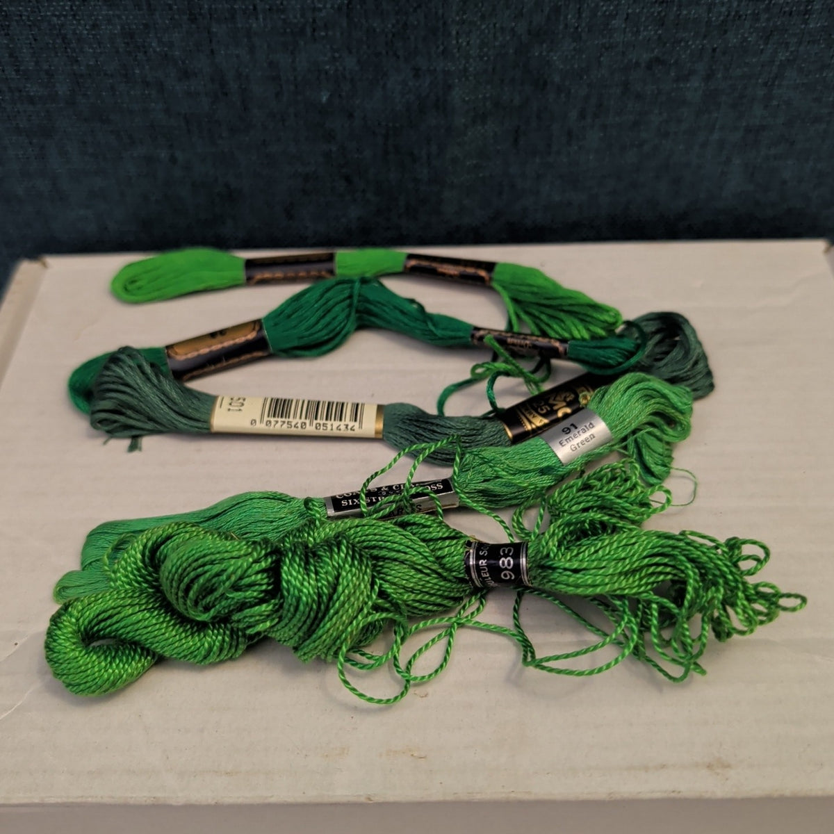 32 Skeins Embroidery Floss Set DMC J.P. Coats