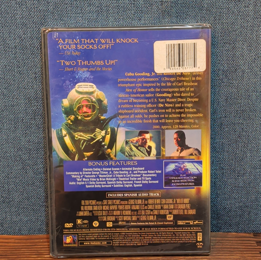 Men of Honor DVD Special Edition Full Screen Cuba Gooding Jr Sealed New