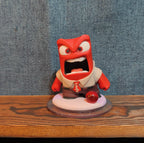 Disney Infinity 3.0 Inside Out Joy & Anger 2 Figure Lot PVC Loose
