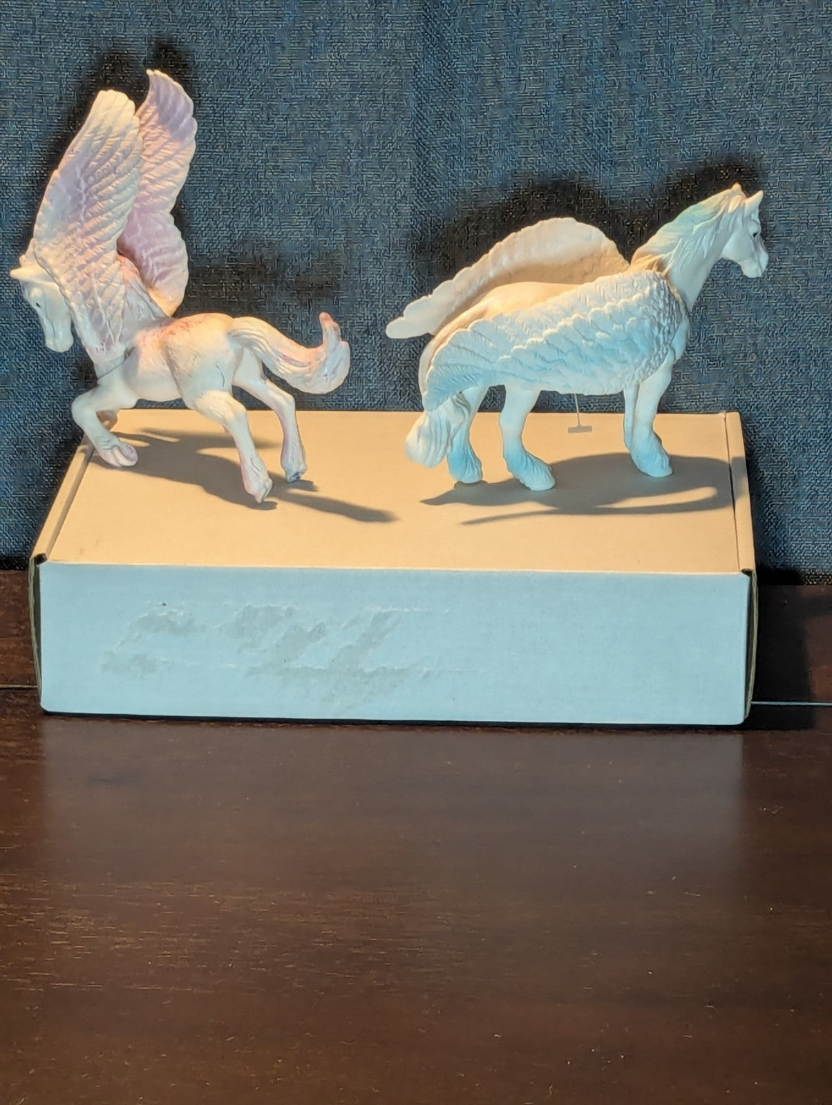 Greenbrier International Pegasus Set of 2 | Rearing & Standing Winged Horses