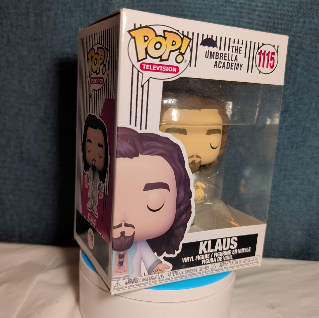 Funko POP Umbrella Academy Klaus 1115 Vinyl Figure S2 Cult in Box with Protector