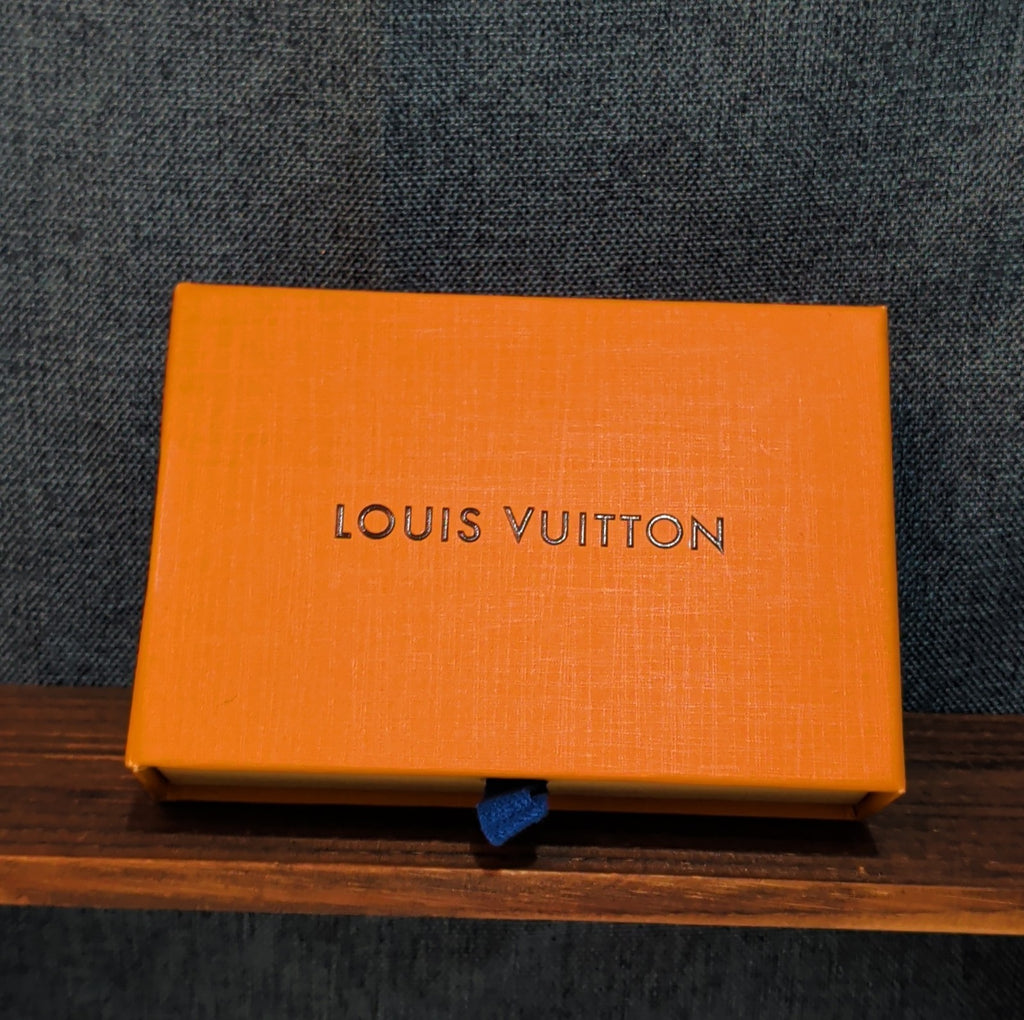 Authentic Louis Vuitton Empty Yellow Drawer Gift Box 5.5x4" Wallet Case