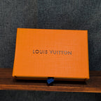 Authentic Louis Vuitton Empty Yellow Drawer Gift Box 5.5x4" Wallet Case