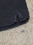 d.jeans High Waist Shorts Black Repreve Stretch Denim Modern Preowned Size 12