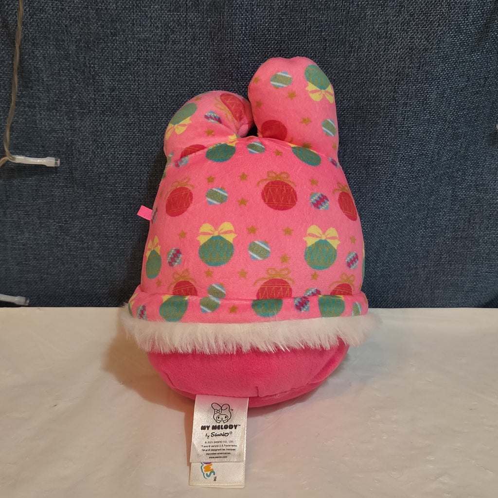 Squishmallows Sanrio My Melody Holiday Ornament Plush