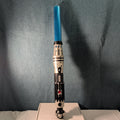 Star Wars Hasbro LFL 2007 Build Your Own Lightsaber Set Obi-Wan Blue TESTED WORK