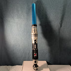 Star Wars Hasbro LFL 2007 Build Your Own Lightsaber Set Obi-Wan Blue TESTED WORK