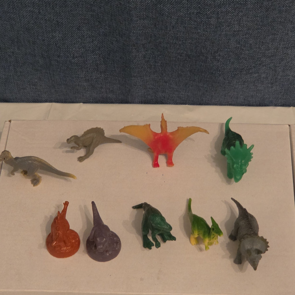 9 Mini Dinosaur Figures Box Set