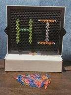 Lite Brite Ultimate Classic Basic Fun | LED Light Up Toy | Retro Style Peg Art