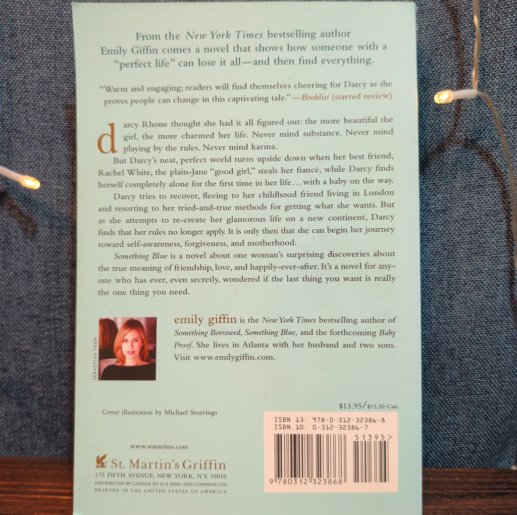 Emily Giffin Something Blue Paperback