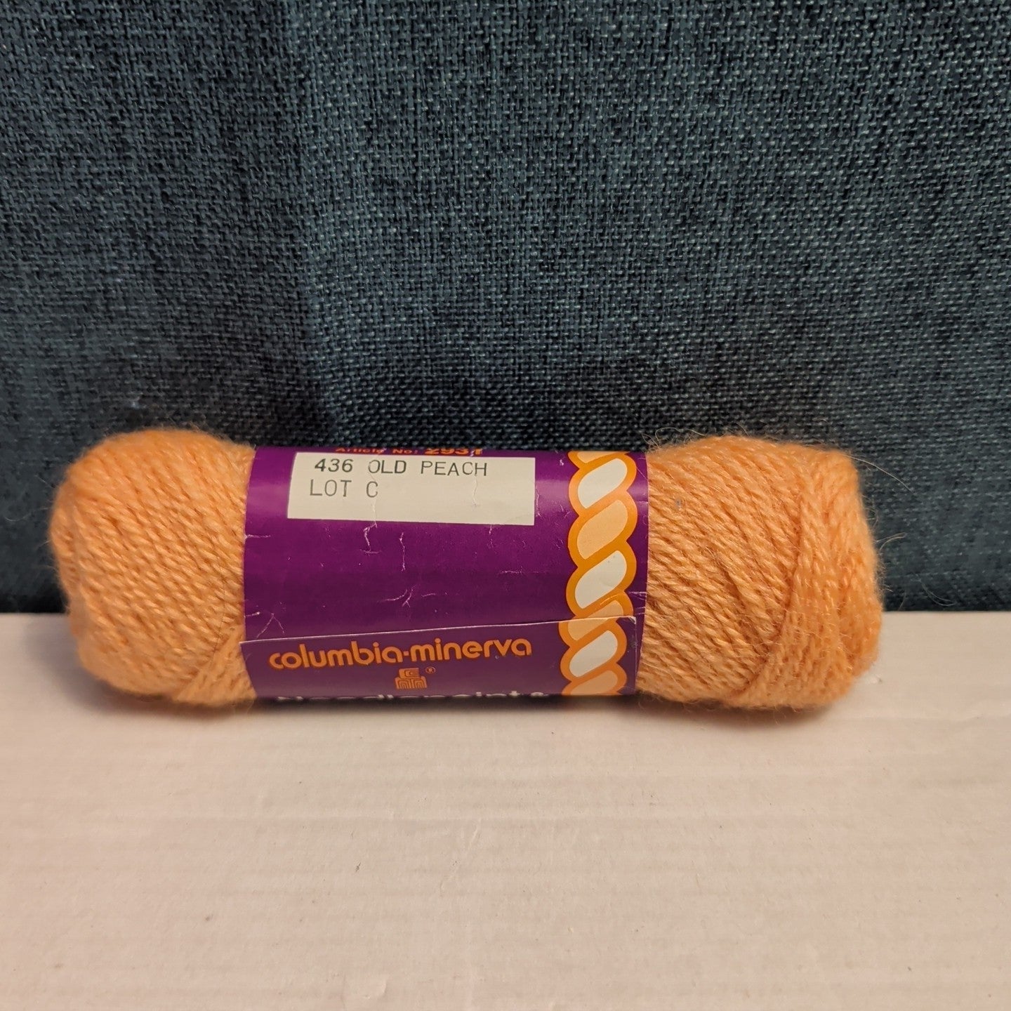 Vintage Columbia Minerva Persian Wool Yarn 7 Skeins 100% Virgin Wool Needlepoint