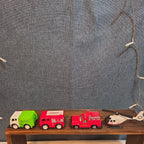 City Rescue Toy Vehicle Lot 4 Fire Truck Copter