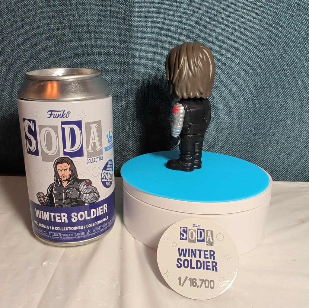 Funko Soda Winter Soldier Marvel MCU Vinyl Figure 1/16,700 w Can