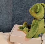 Ty Beanie Baby 2.0 Luckier the Irish Bear Green Shamrock 8" Plush