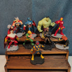 Disney Infinity 2.0 Marvel Avengers 9 Figure Lot Iron Man Hulk Loose