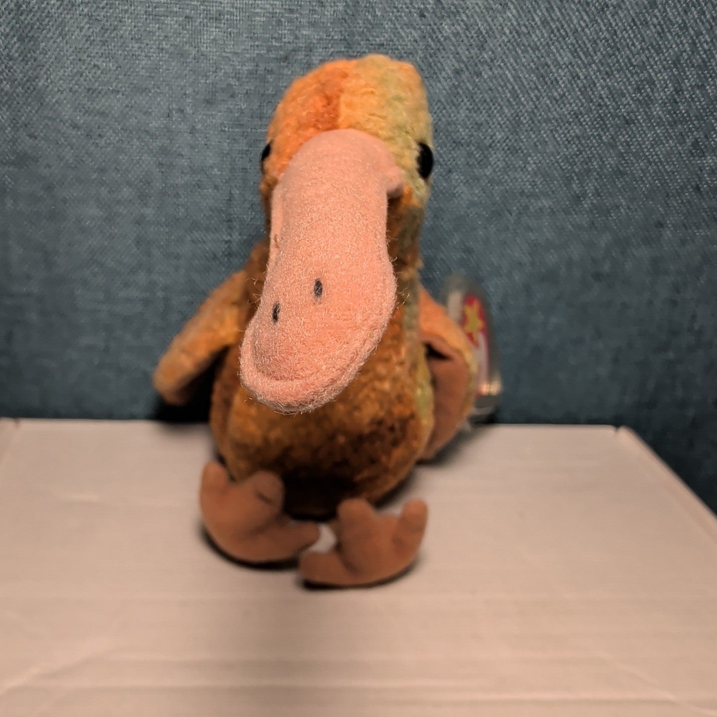 Beak Ty Beanie Baby 1998 Retired Kiwi Bird with Tag Protector Vintage Retired
