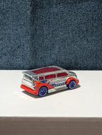 Hot Wheels Speed Box (2012) | Red White & Blue "Super Chromes" |Diecast Van