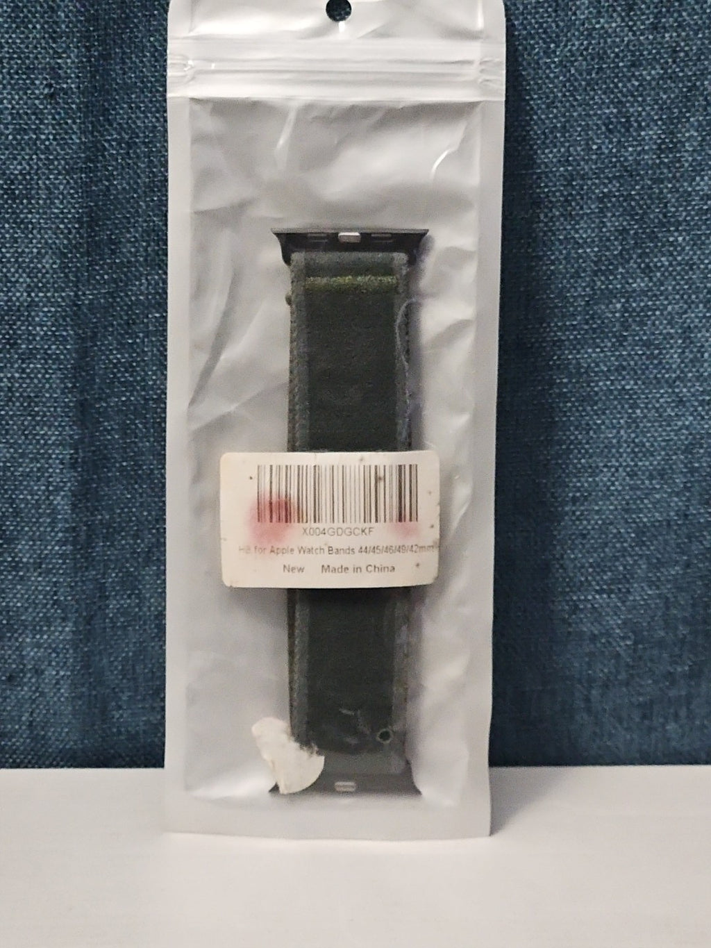 Adjustable Braided Solo Loop Band for Apple Watch 49/45/44/42mm | Olive Green