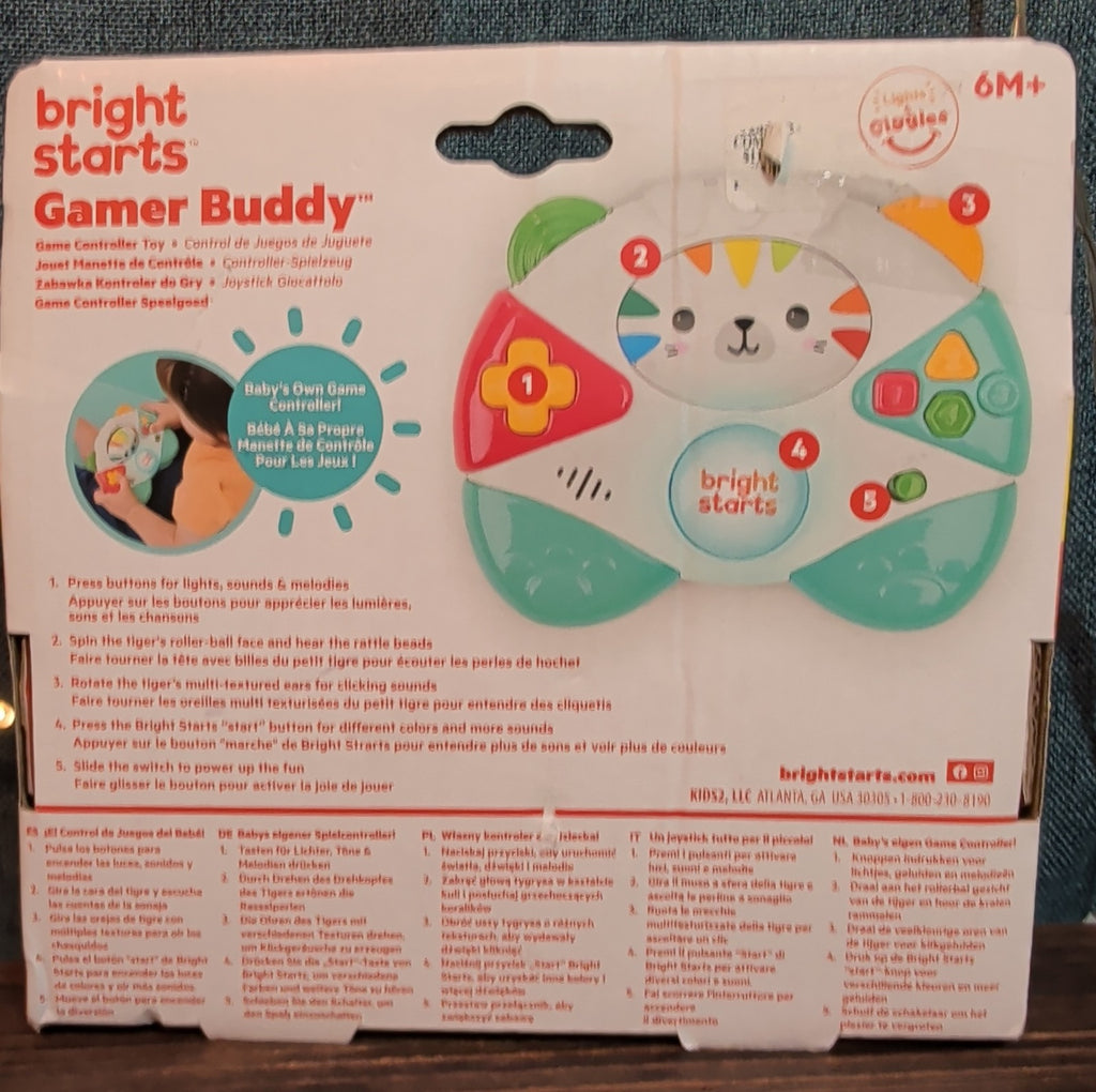 Bright Starts Gamer Buddy Baby Toy Controller