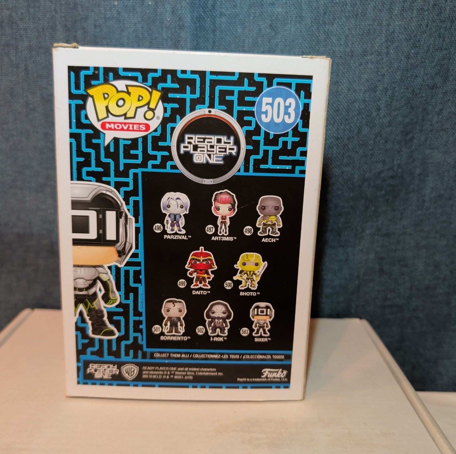 Funko Pop Ready Player One Sixer 503 Walmart Exclusive Translucent Green NIB