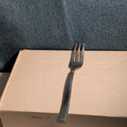 Set of 4 Hampton Silversmiths PORTFOLIO Glossy Salad Forks | 18/0 Stainless 208