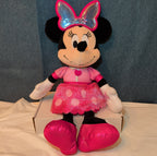 Disney Jr Colorfinity Minnie Mouse Interactive Plush 15" Light Up Talking Toy