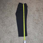 Zac & Rachel Black Dress Pants 14 Pleated Pocket Stretch Career NWOT