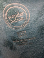 Wonder Nation Boys Shirt Size 6-7 S Long Sleeve Tie Dye Green Taco Funny Graphic