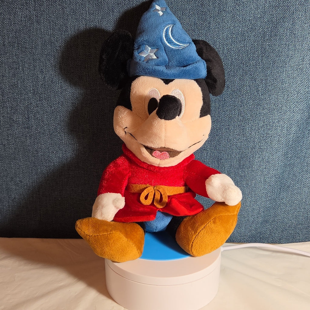 Disney Fantasia Sorcerer Mickey Mouse Plush 12" Theme Park