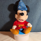 Disney Fantasia Sorcerer Mickey Mouse Plush 12" Theme Park