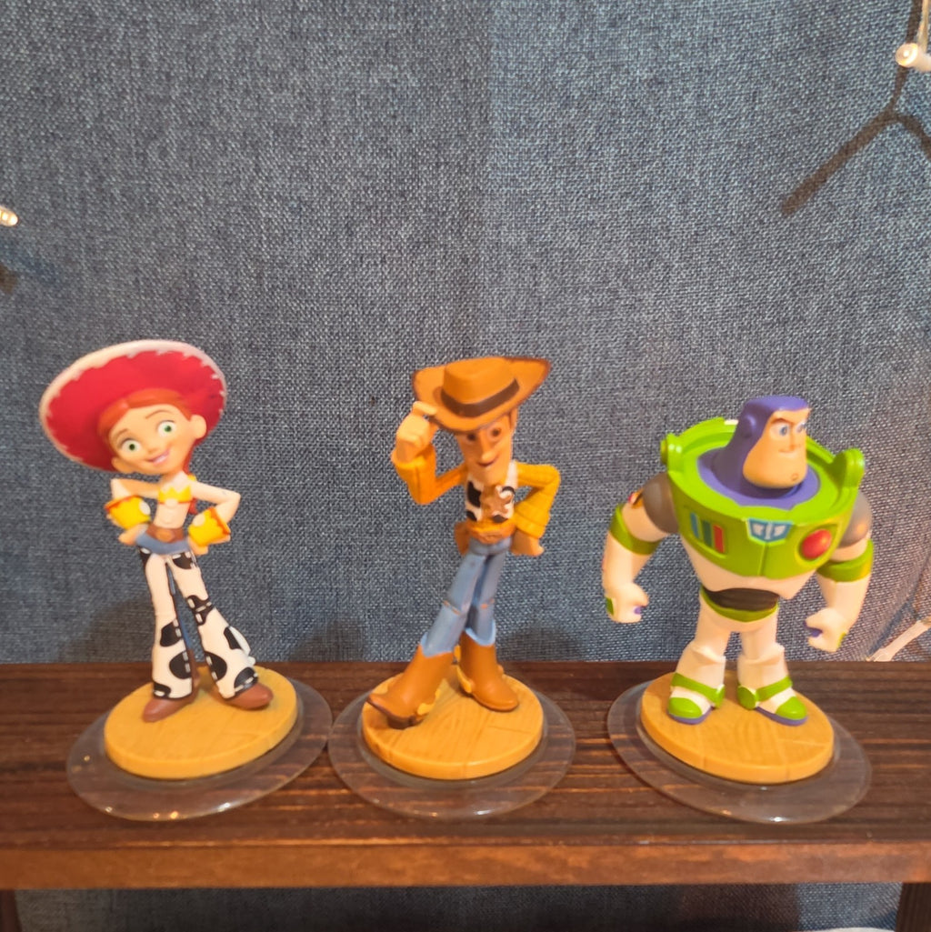 Disney Infinity Toy Story Buzz Woody Jessie Figures Lot 3 Loose