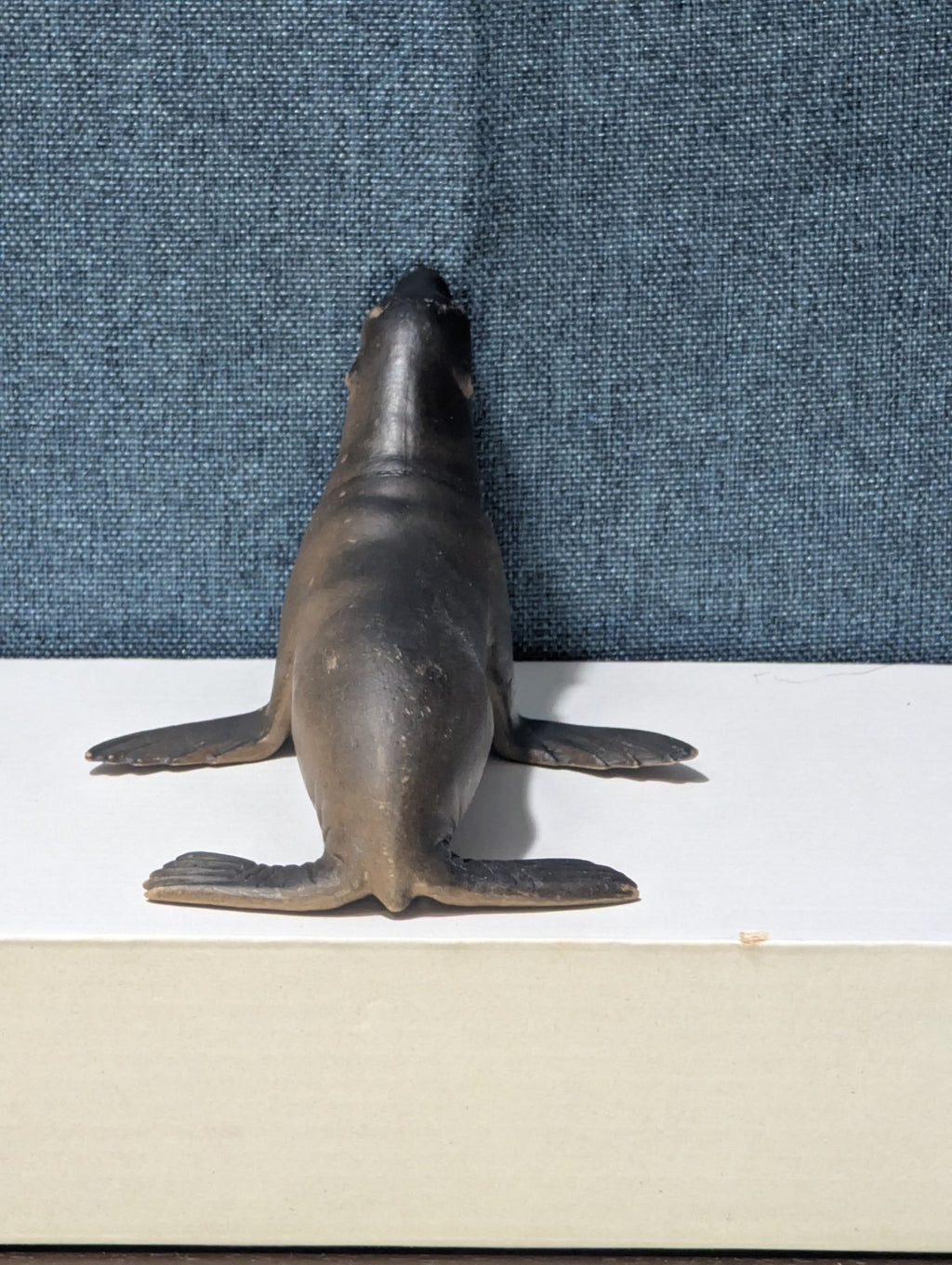 Vintage S.H. Sea Lion Figure | Realistic Ocean Animal Toy | Articulated Neck