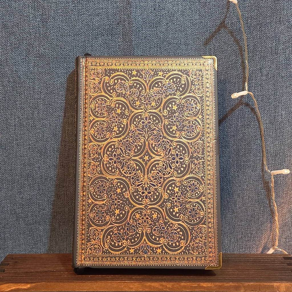 Paperblanks Hardcover Journal Ornate Gold Filigree Dark Academia