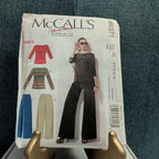 McCalls M6571 Pattern Knit Top Pants Palmer Pletsch 2012 Size 6-14 023795560184