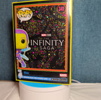 Funko Pop Marvel Infinity Saga Blacklight Wasp 341 Target Exclusive in Protector