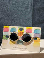 Fynn & Riley Toddler Girls Sunglasses Flower Polka Dot 100% UV Protection NEW