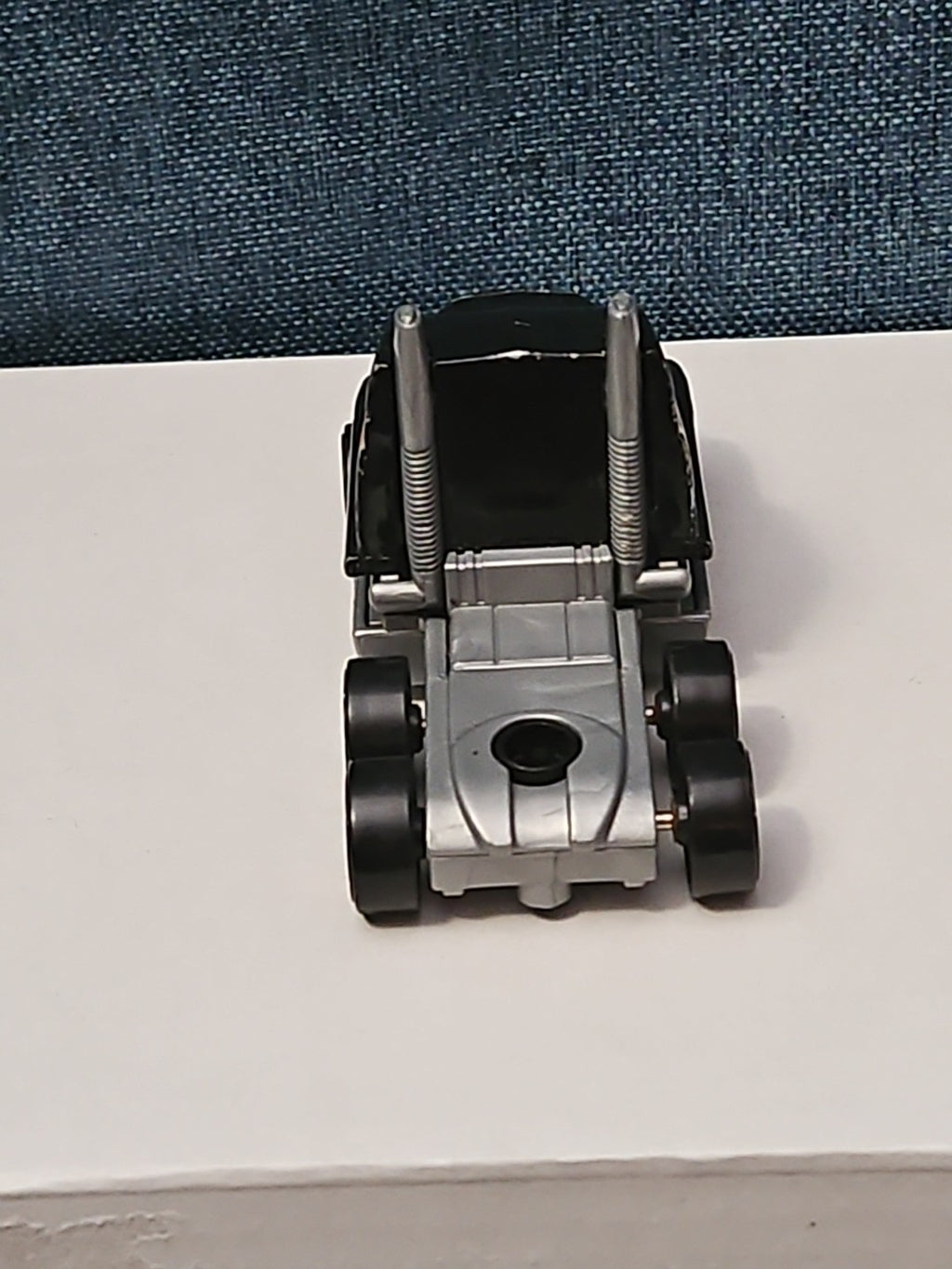 Hot Wheels Semi Truck Cab | Track Stars Black & Orange Racing Hauler