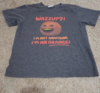 Port & Company Annoying Orange Meme Graphic T-Shirt