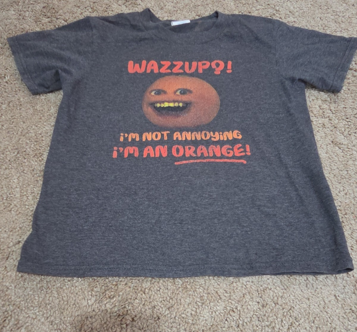Port & Company Annoying Orange Meme Graphic T-Shirt