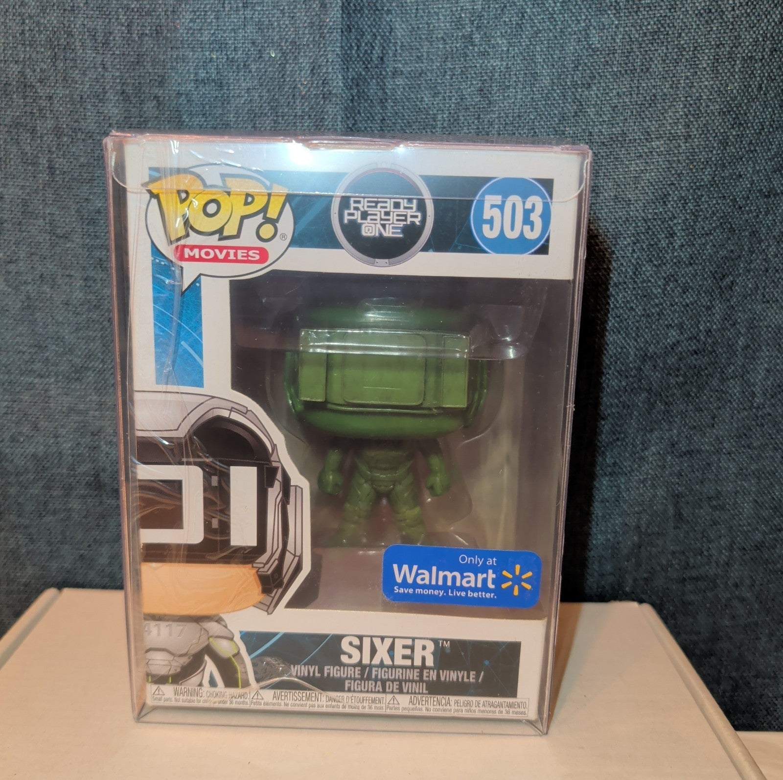 Funko Pop Ready Player One Sixer 503 Walmart Exclusive Translucent Green NIB