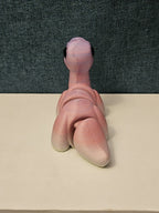 Mini Articulated Brontosaurus Fidget Toy | 3D Printed Dinosaur | Pink Purple