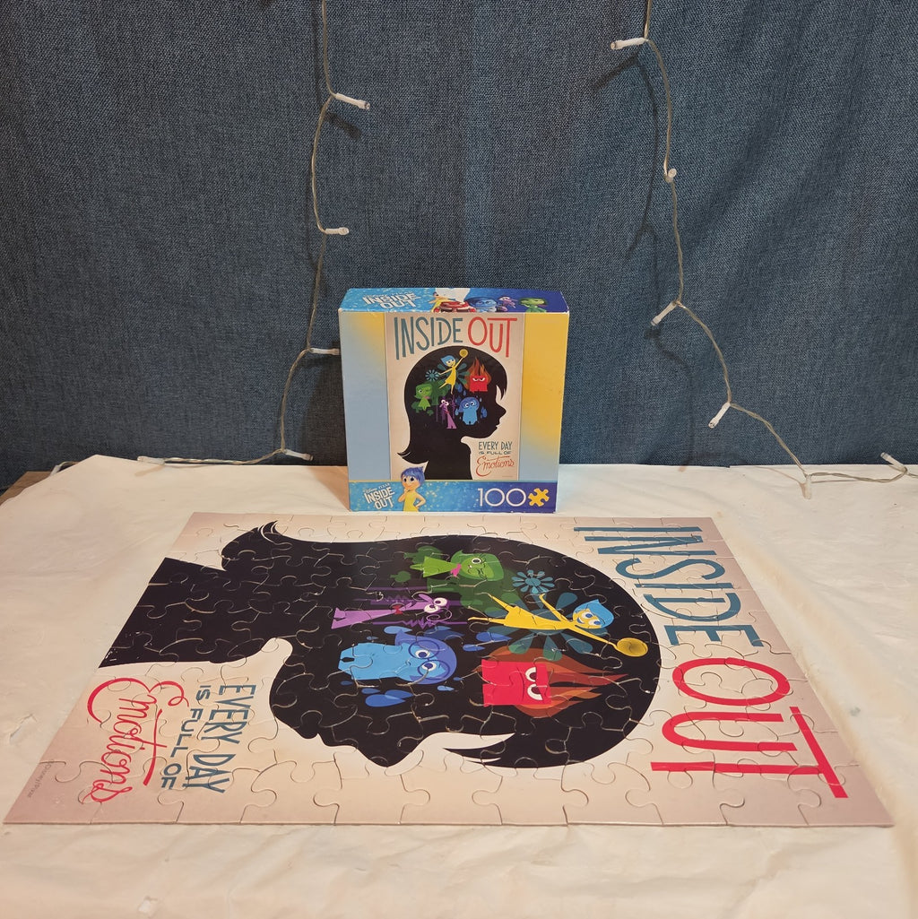 Disney Pixar Inside Out 100 Piece Jigsaw Puzzle Complete Family