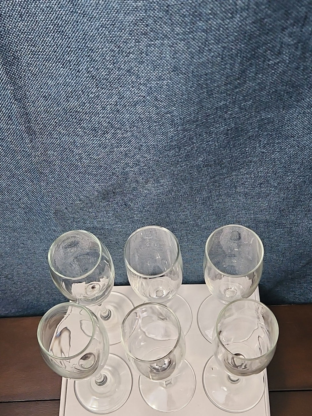 Set of 6 Classic Champagne Flutes | 6oz Trumpet Shape | Elegant Clear Glass Stem