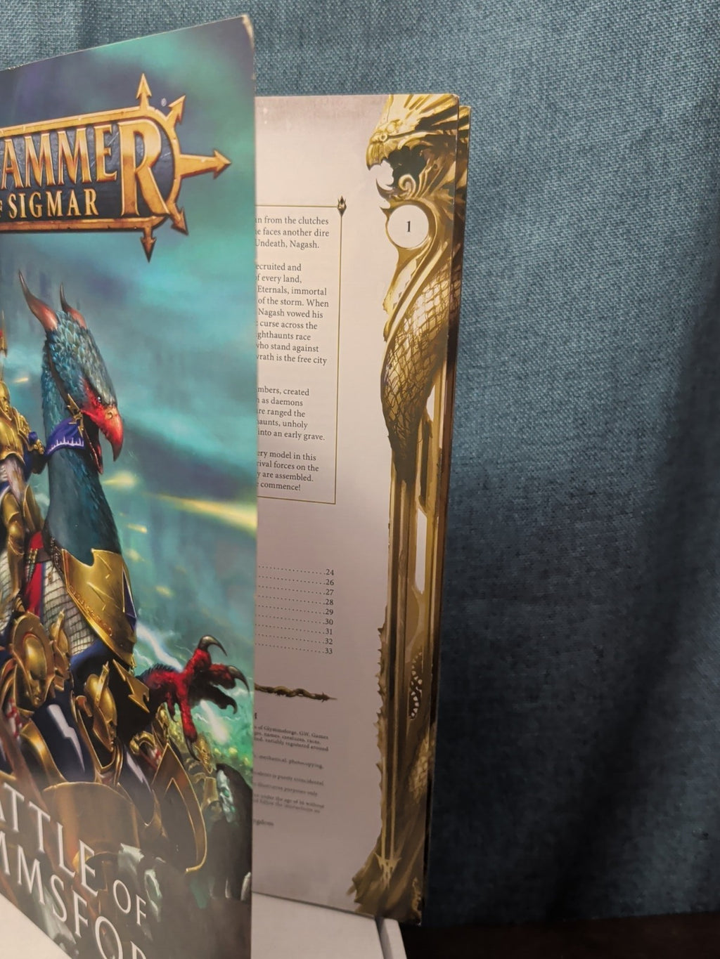 Warhammer Age Of Sigmar Battle Of Glymmsforge Book
