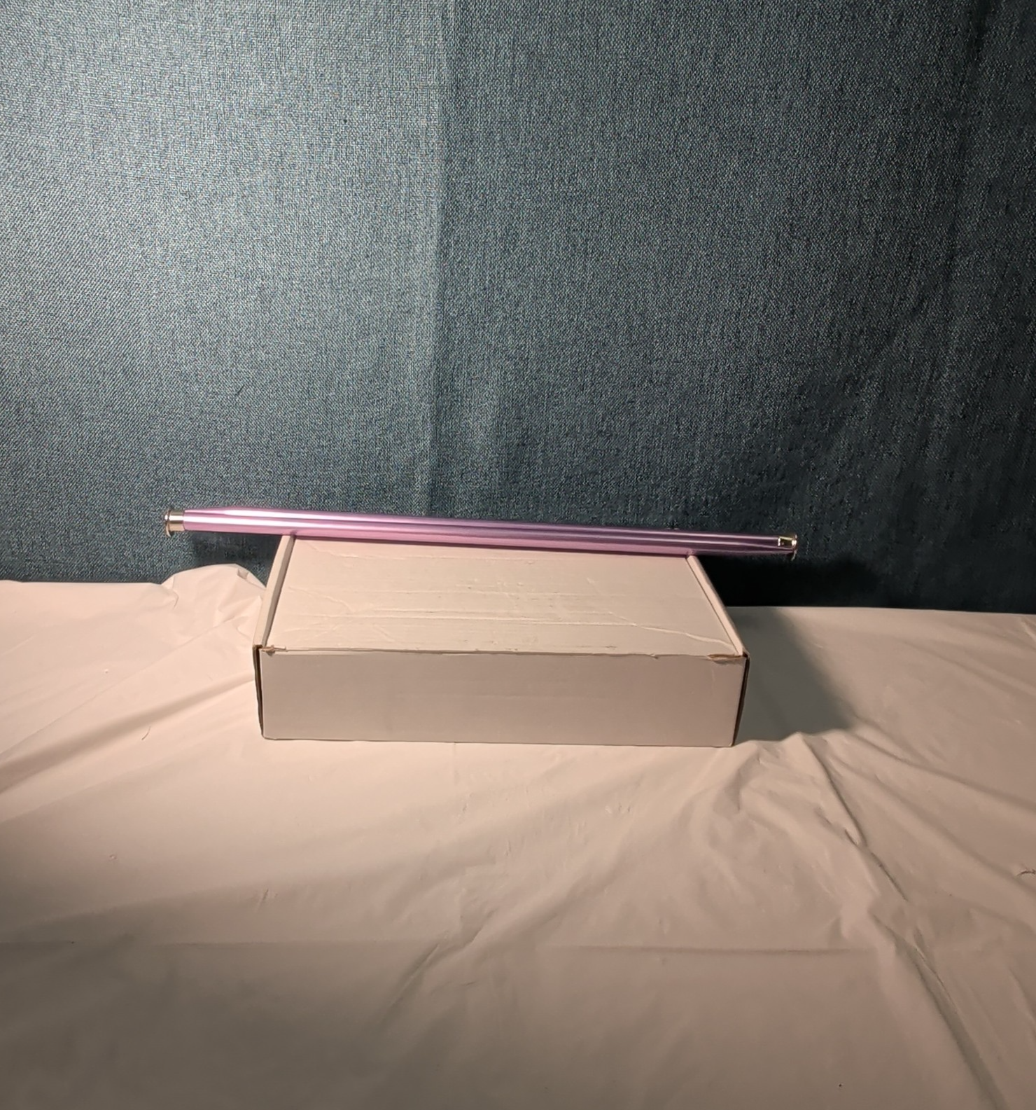 Boye Size 5 Aluminum Knitting Needles 14 Inch Straight Pair Purple Vintage 6328
