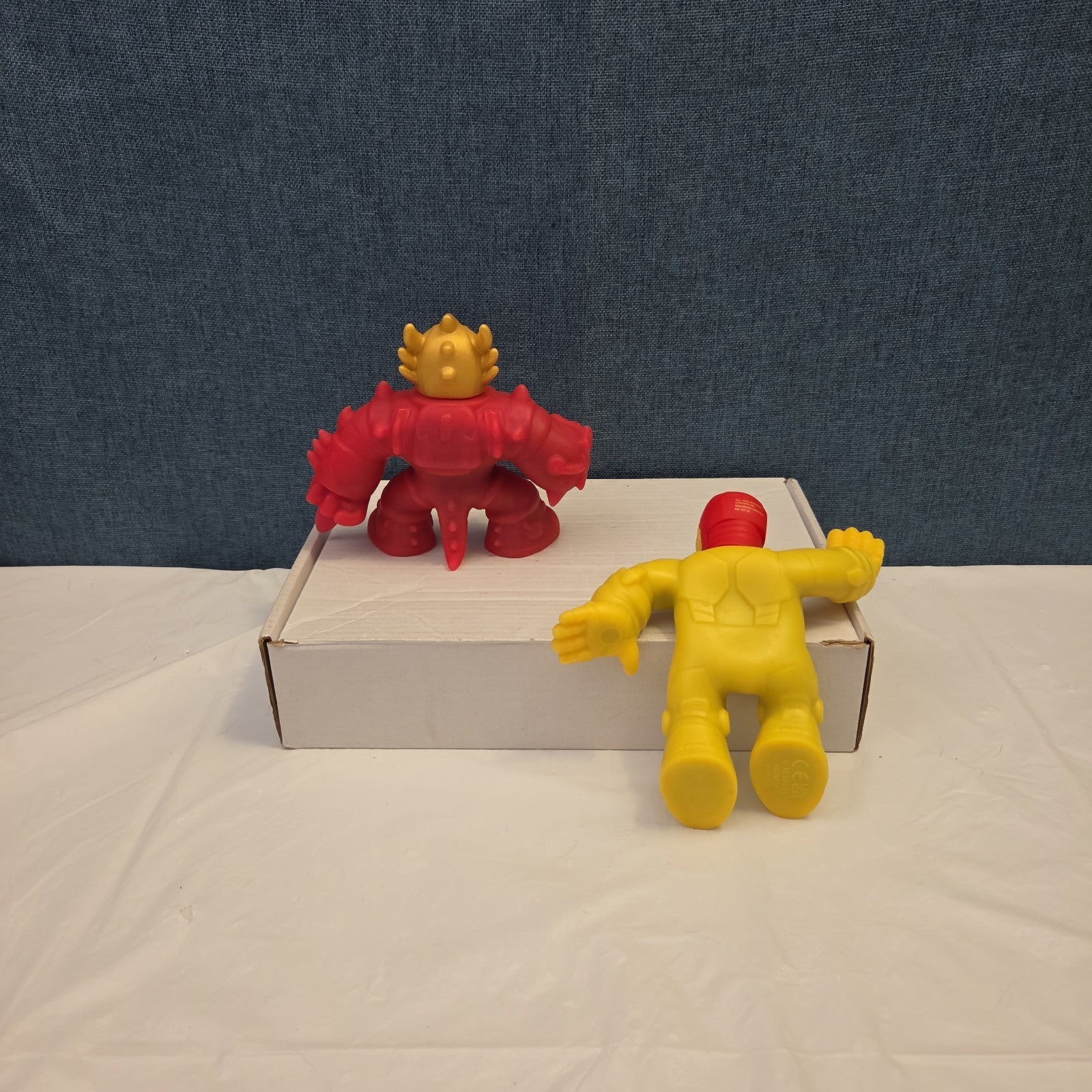 Goo Jit Zu Heroes Marvel Set of 4 Hulk Iron Man Pantaro Blazagon Squishy Toy