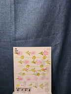 Set of 3 FolkArt One Stroke Painting Worksheet Packs | Flowers #4219 | Reusable
